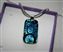 IMG_7231.jpg Patterned Blue Coloured Dichroic Glass & Silver Pendant